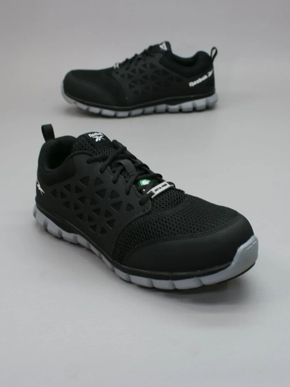 Reebok Mens 11 W Wide Sublite Cushion Work Safety/Composite-toe Metal-Free Shoes